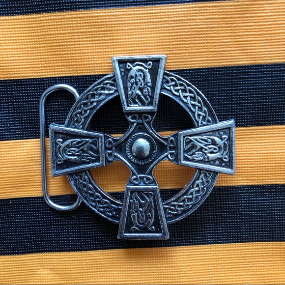 Other - Celtic cross belt buckle